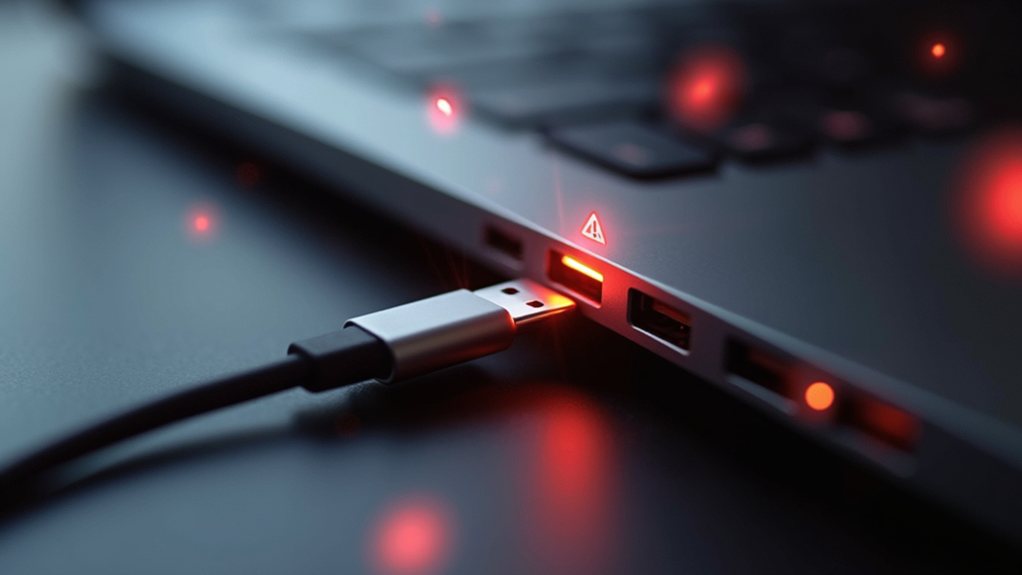 usb c notification system issues